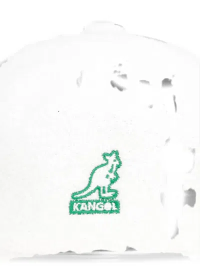 Kangol Bermuda Elastic Spacecap Baseball Cap In White