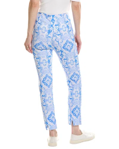 Gretchen Scott Gripless Pull-on Pant In Blue