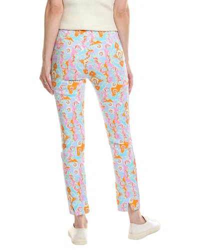 Gretchen Scott Gripless Pull-on Pant In Blue