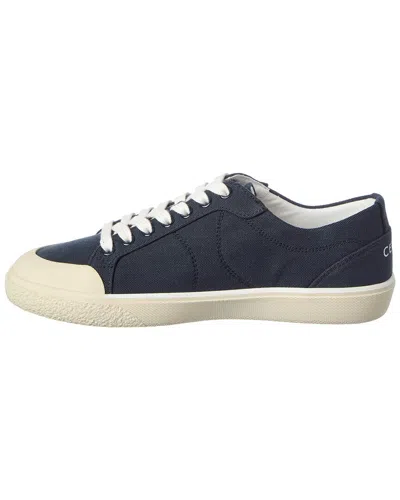 Celine Alan Canvas Sneaker In Blue
