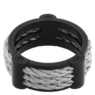 Fred Force 10 Large Model Ring In Black