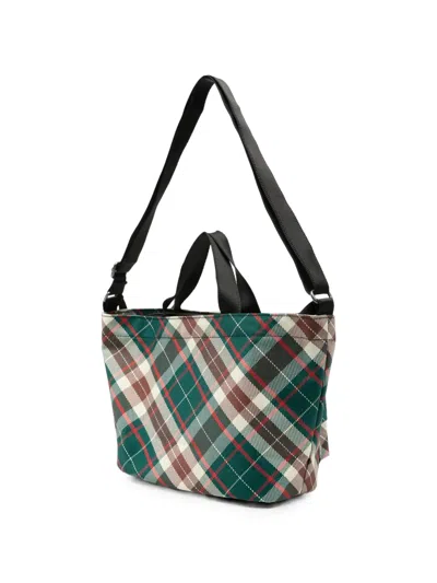 Eastpak 에곤 스몰 체크 토트 백 In Multi