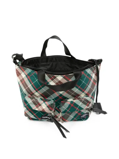 Eastpak 에곤 스몰 체크 토트 백 In Multi
