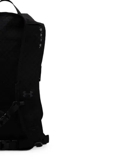 Under Armour Logo-print Backpack In Black