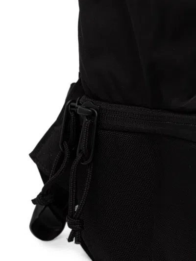 Vans Logo-patch Panelled Backpack In Black
