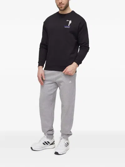 Hummel Graphic-print Sweatshirt In Black