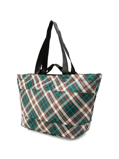 Eastpak 에곤 체크 패턴 토트 백 In Multi