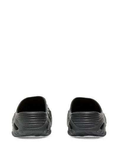 Crocs Echo Wave Mules In Black