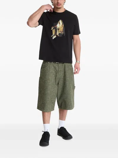 Dime Rollin Head Graphic-print T-shirt In Black