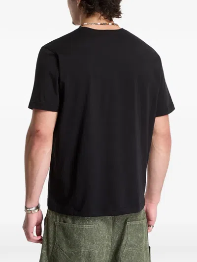 Dime Rollin Head Graphic-print T-shirt In Black