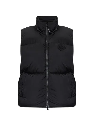 Canada Goose Fallon Down Puffer Vest In Black