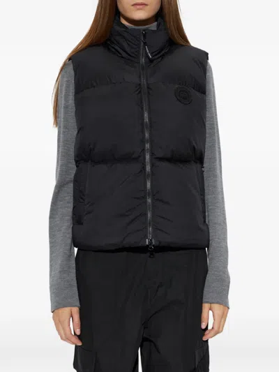 Canada Goose Fallon Down Puffer Vest In Black