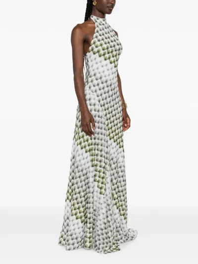 Missoni Zigzag-pattern Maxi Dress In Multi