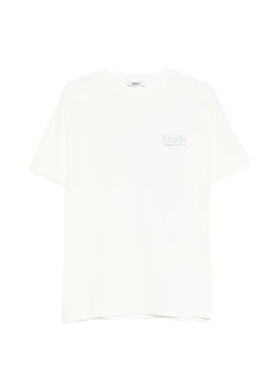 Eraldo Cotton Logo-print T-shirt In White