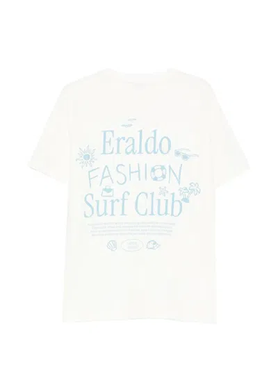 Eraldo Cotton Logo-print T-shirt In White