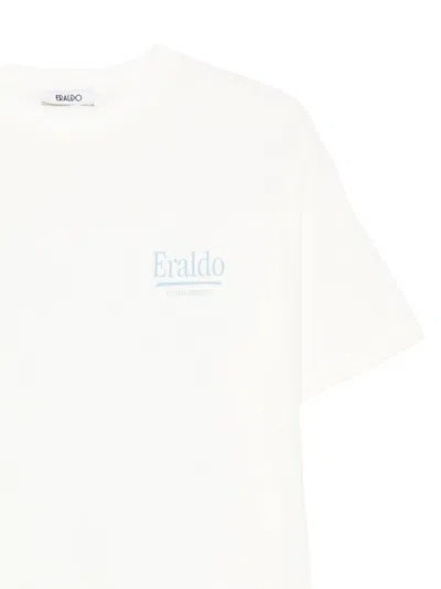 Eraldo Cotton Logo-print T-shirt In White