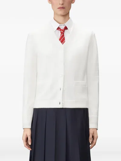 Thom Browne 4 바 트롱프뢰유 가디건 In Multi