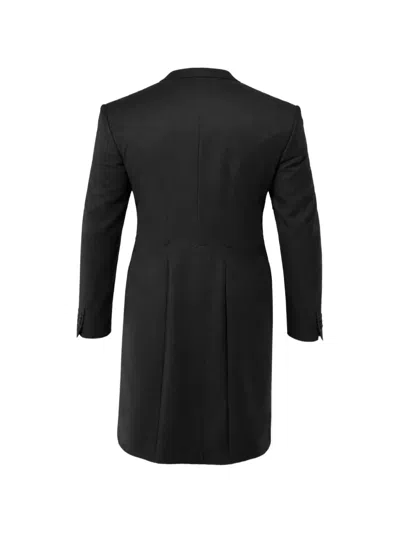Corneliani Peak-lapel Wool Tailcoat In Black