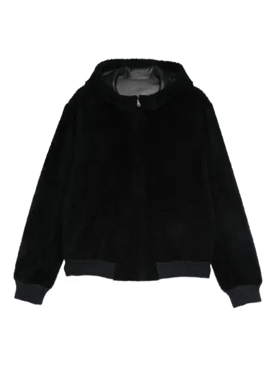 FLEECE HOODED JACKET