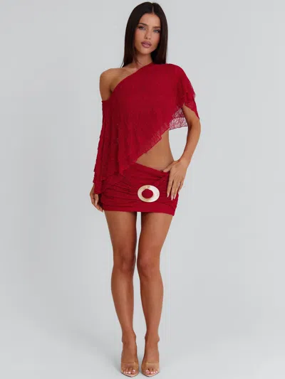 Outcast Jillian Top Red