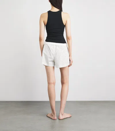 Skims Poplin Boxer Pyjama Set In Multi