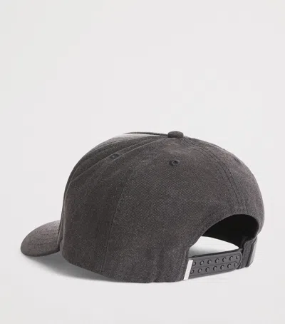 Amiri Logo Script Baseball Cap In Black