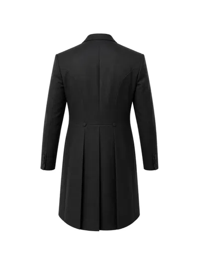 Corneliani Mantua Peak-lapel Tailcoat In Black