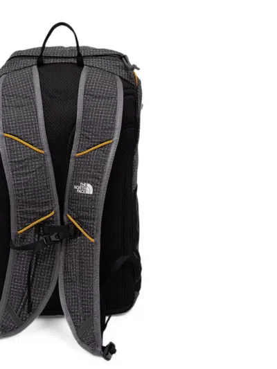 The North Face Clyffe Grid-print Mesh-panel Backpack In Black