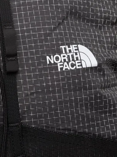 The North Face Clyffe Grid-print Mesh-panel Backpack In Black