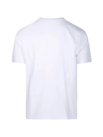 Off-white Logo-detail T-shirt In White