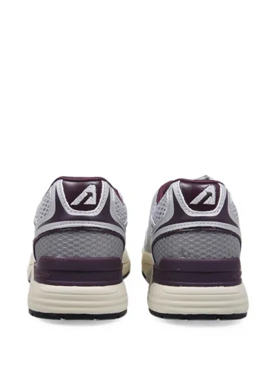 Autry Hyperway Mesh-panel Sneakers In Silver