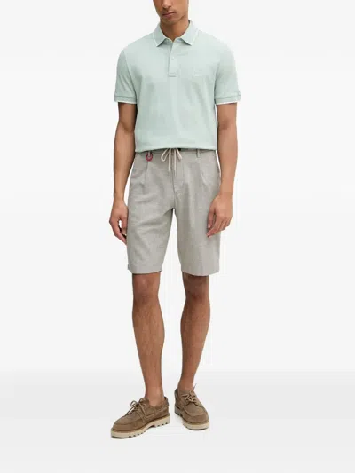 Joop Ruby Drawstring-waist Shorts In Gray