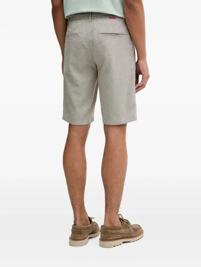 Joop Ruby Drawstring-waist Shorts In Gray