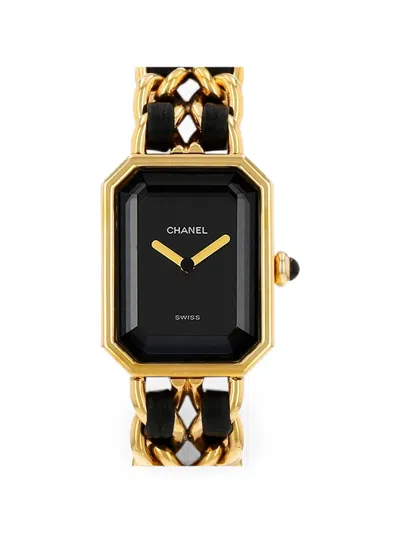 Chanel 1990 Première 26mm Watch In Black