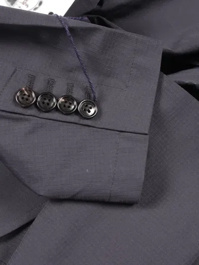 Pre-owned Hermes Single-breasted Blazer In Blue