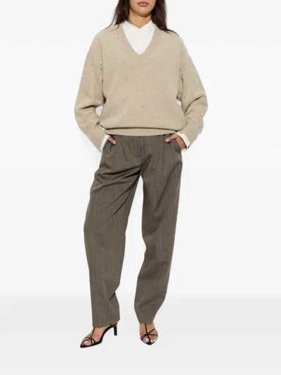 Rohe Wool-blend Classic Mouline Sweater In Multi