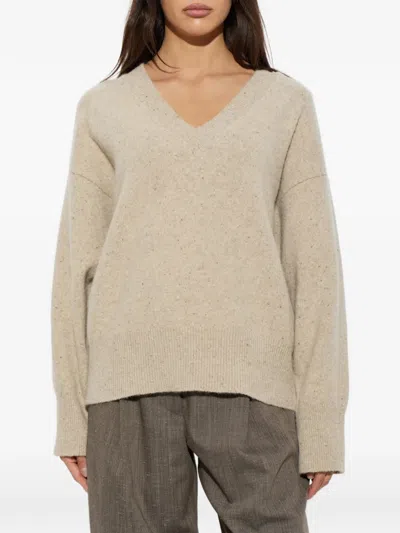 Rohe Wool-blend Classic Mouline Sweater In Multi