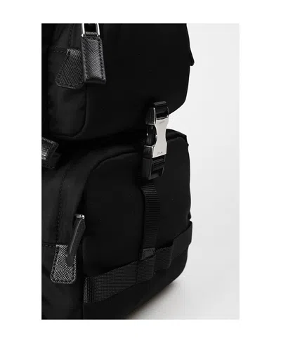 Prada Single Strap Backpack In Black