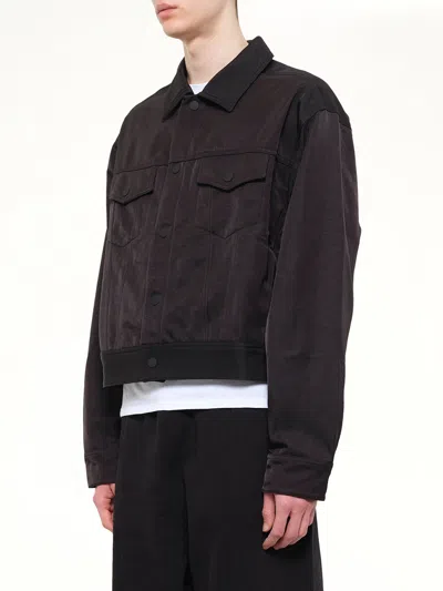 Essentials Trucker Jacket In Black