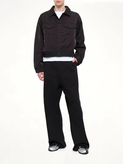 Essentials Trucker Jacket In Black