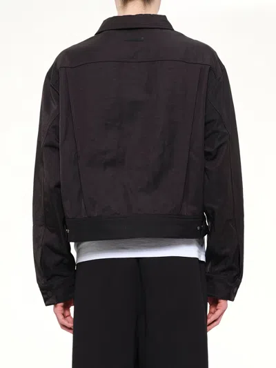 Essentials Trucker Jacket In Black