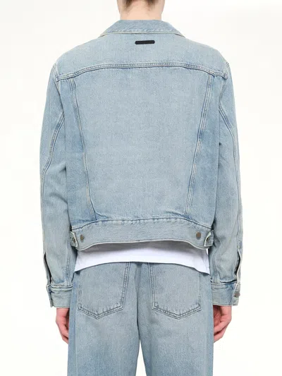 Essentials Classic Denim Jacket In Blue