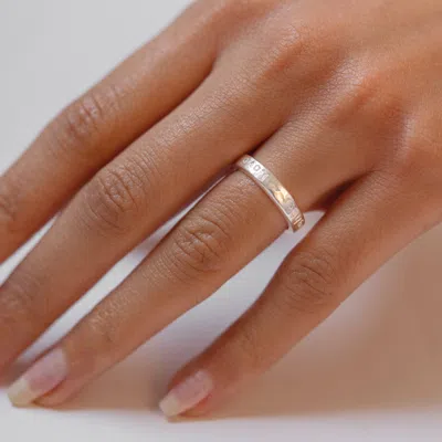 Dower & Hall Life Twinkle Ring In Silver