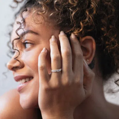Dower & Hall Life Twinkle Ring In Silver