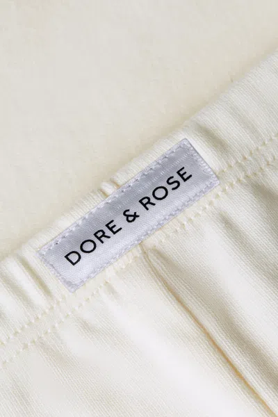 Dore & Rose Short Cami Set In White