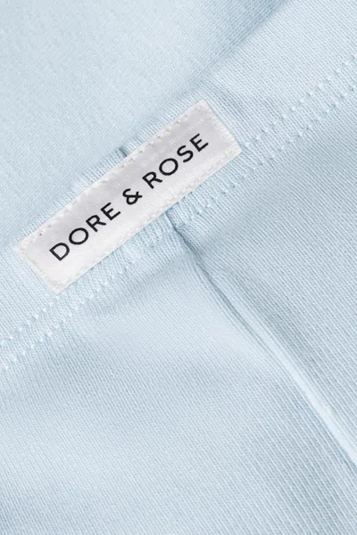 Dore & Rose Short Cami Set In Blue