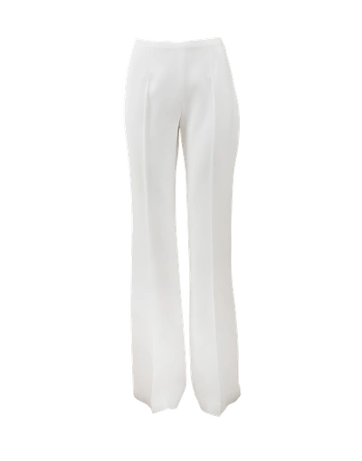 Shop Michael Kors Side Zip Flare Pant In White