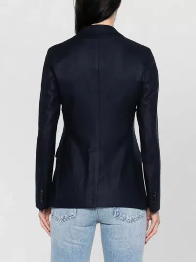 Tagliatore Single Breasted Jacket Parigi Tailoring In Blue