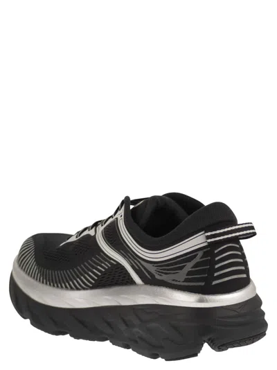 Hoka Mesh Low Top Sneakers Pull Tab In Black