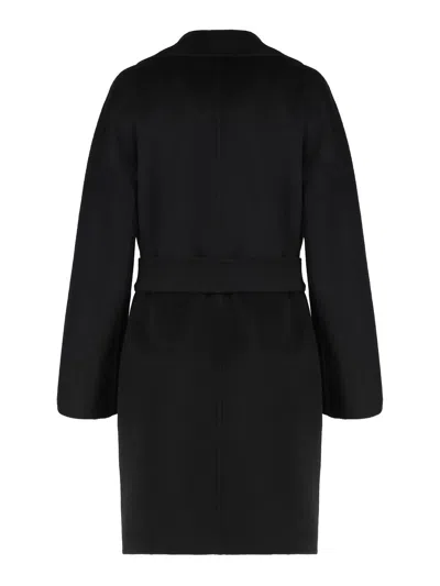 Max Mara Coat In Black